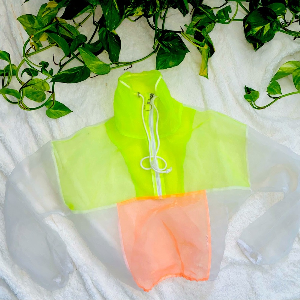 Neon Sheer Jacket